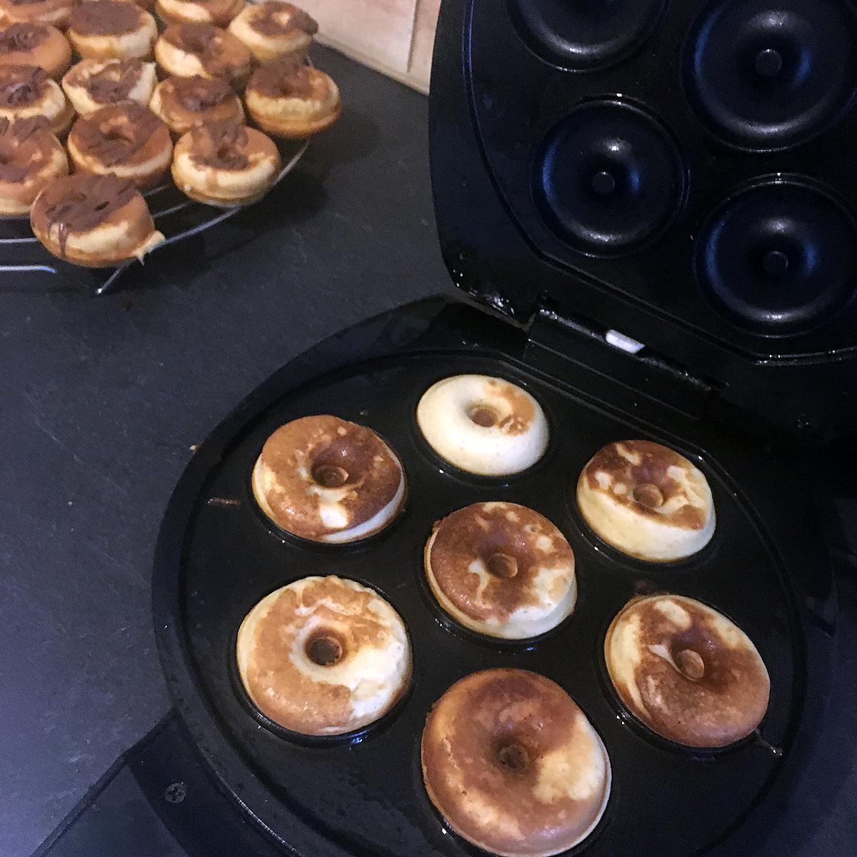 recette Donut's a la machine au Nutella