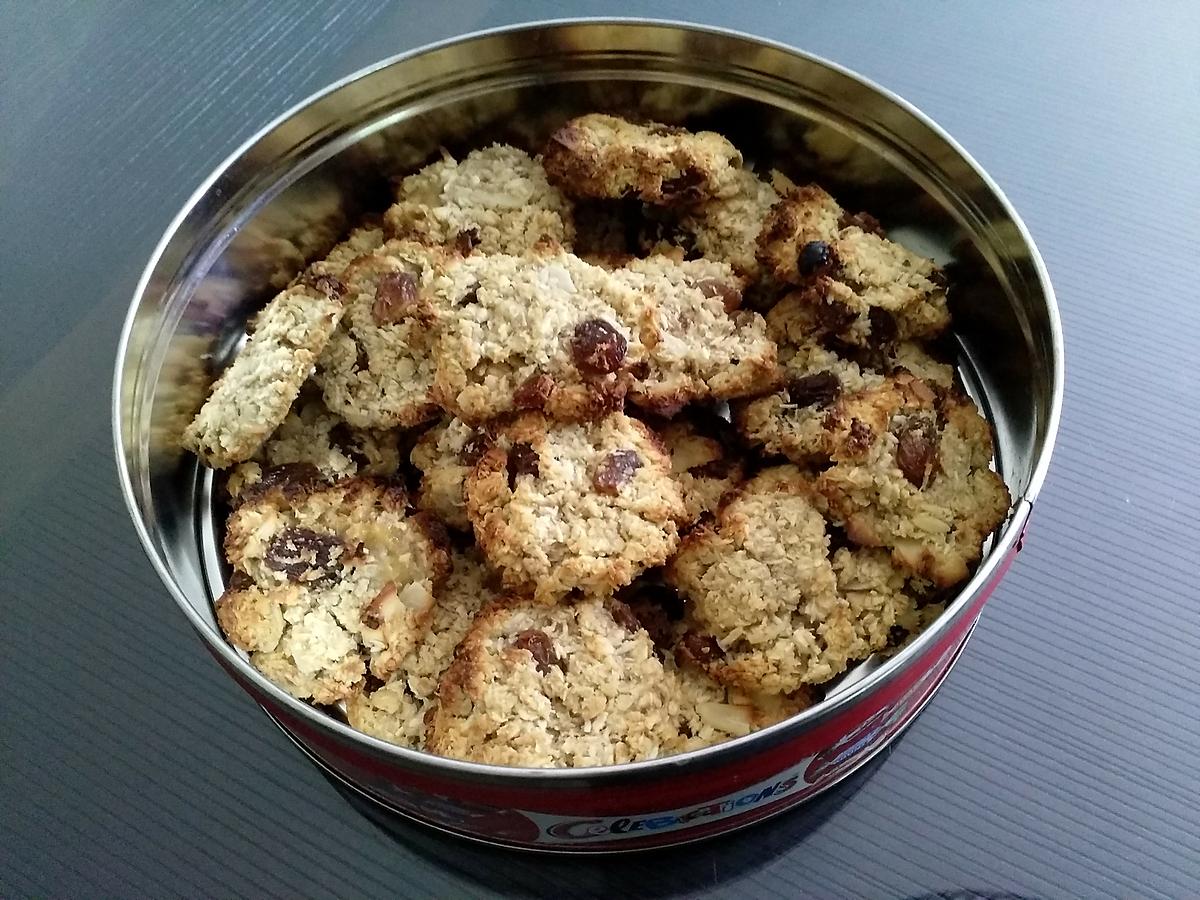 recette Cookies avoine coco amande