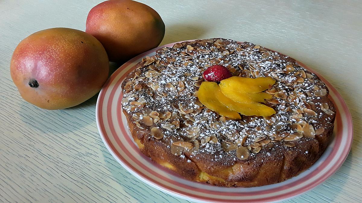 recette Gateau coco mangue au thermomix