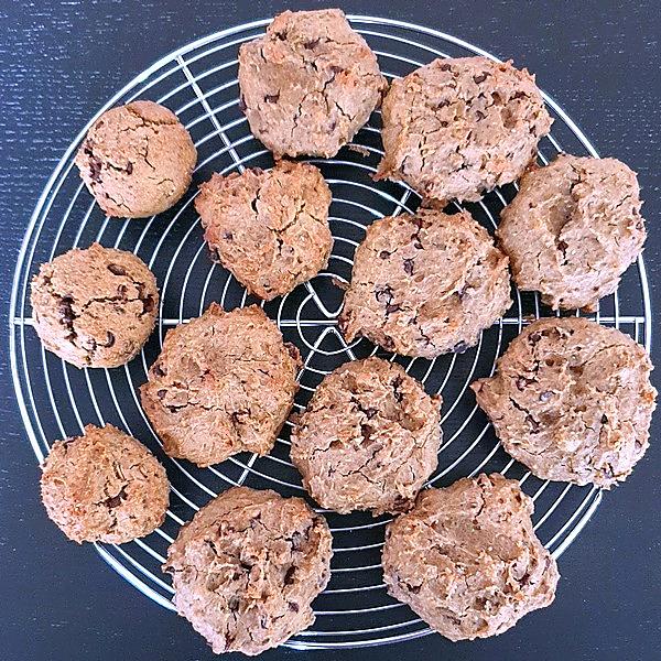 recette cookies chocolat aux pois chiches - vegan