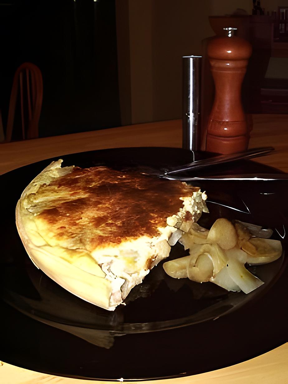 recette Quiche aux Chicons et aux Lardons