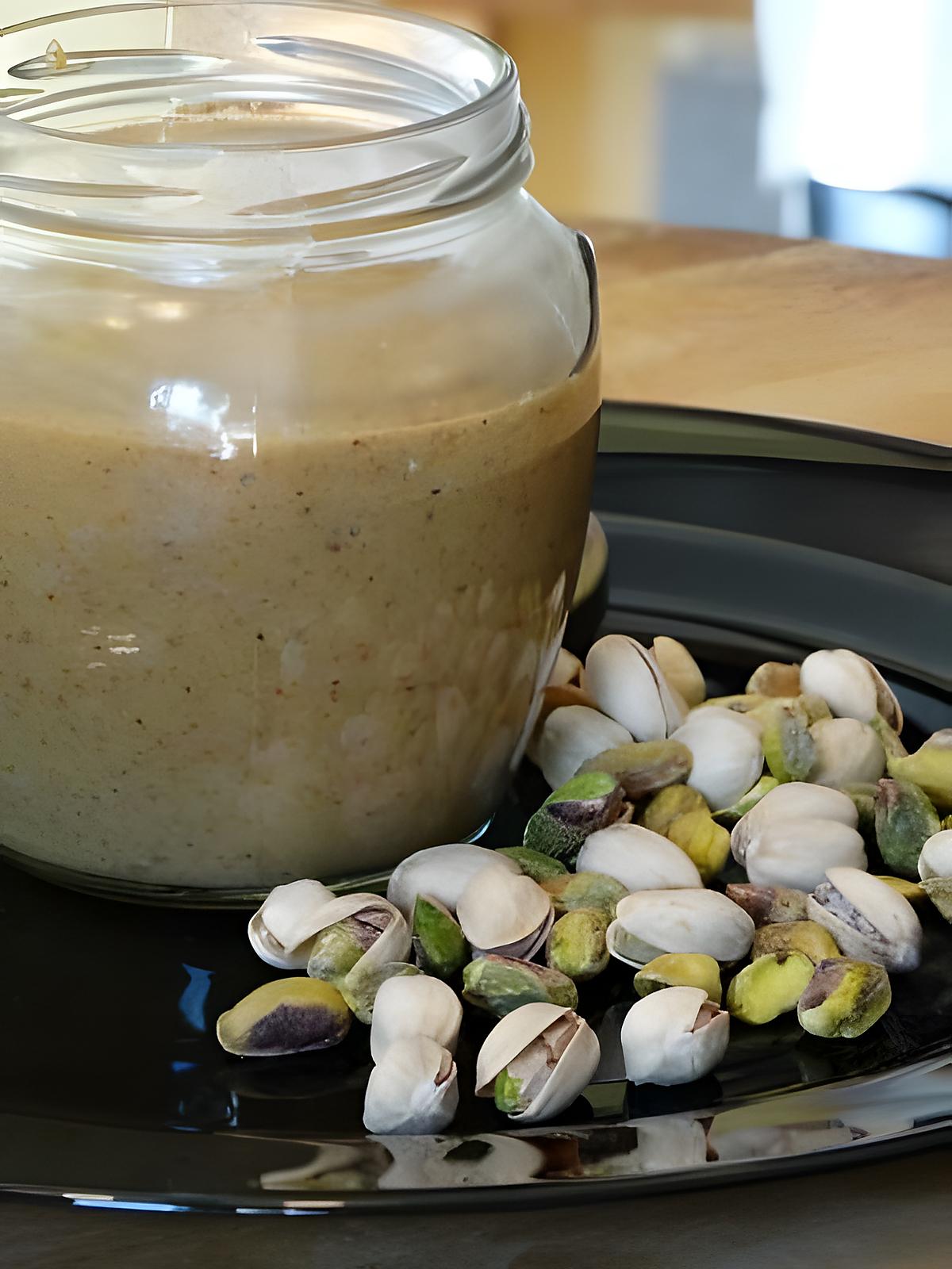 recette Pâte à Tartiner Pistaches et Chocolat Blanc