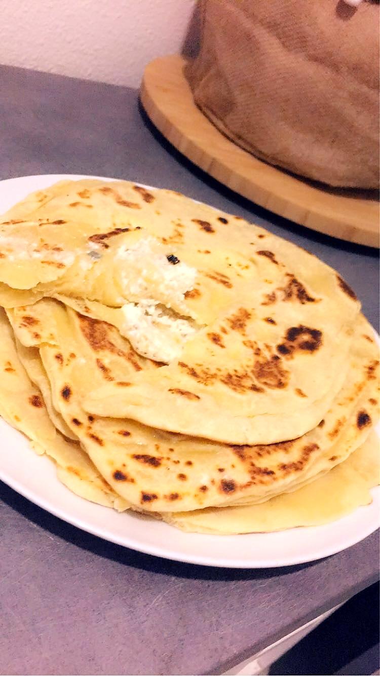 recette Cheese naan