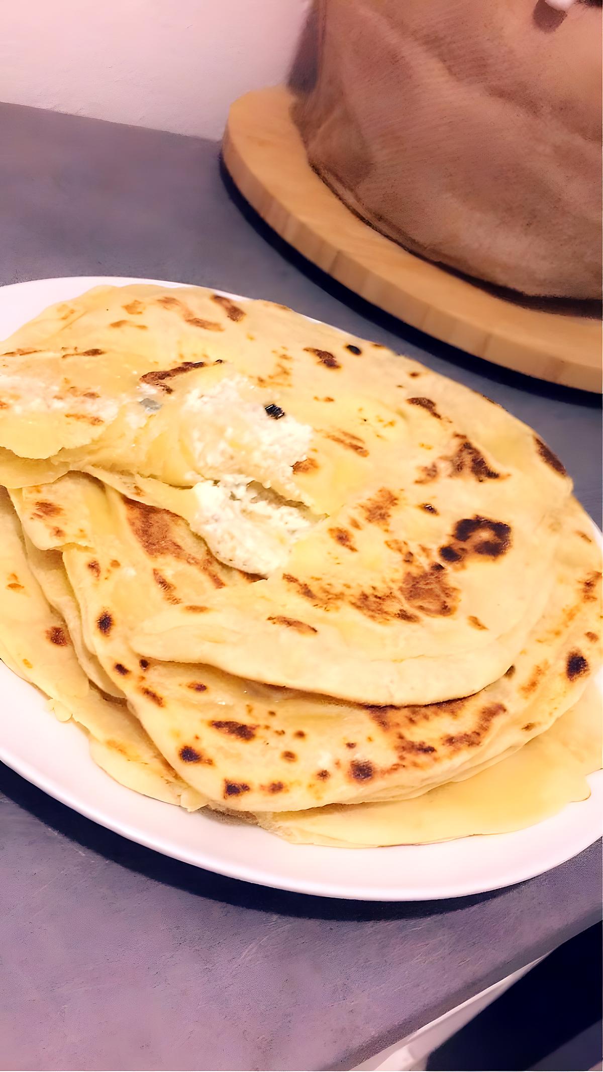 recette Cheese naan