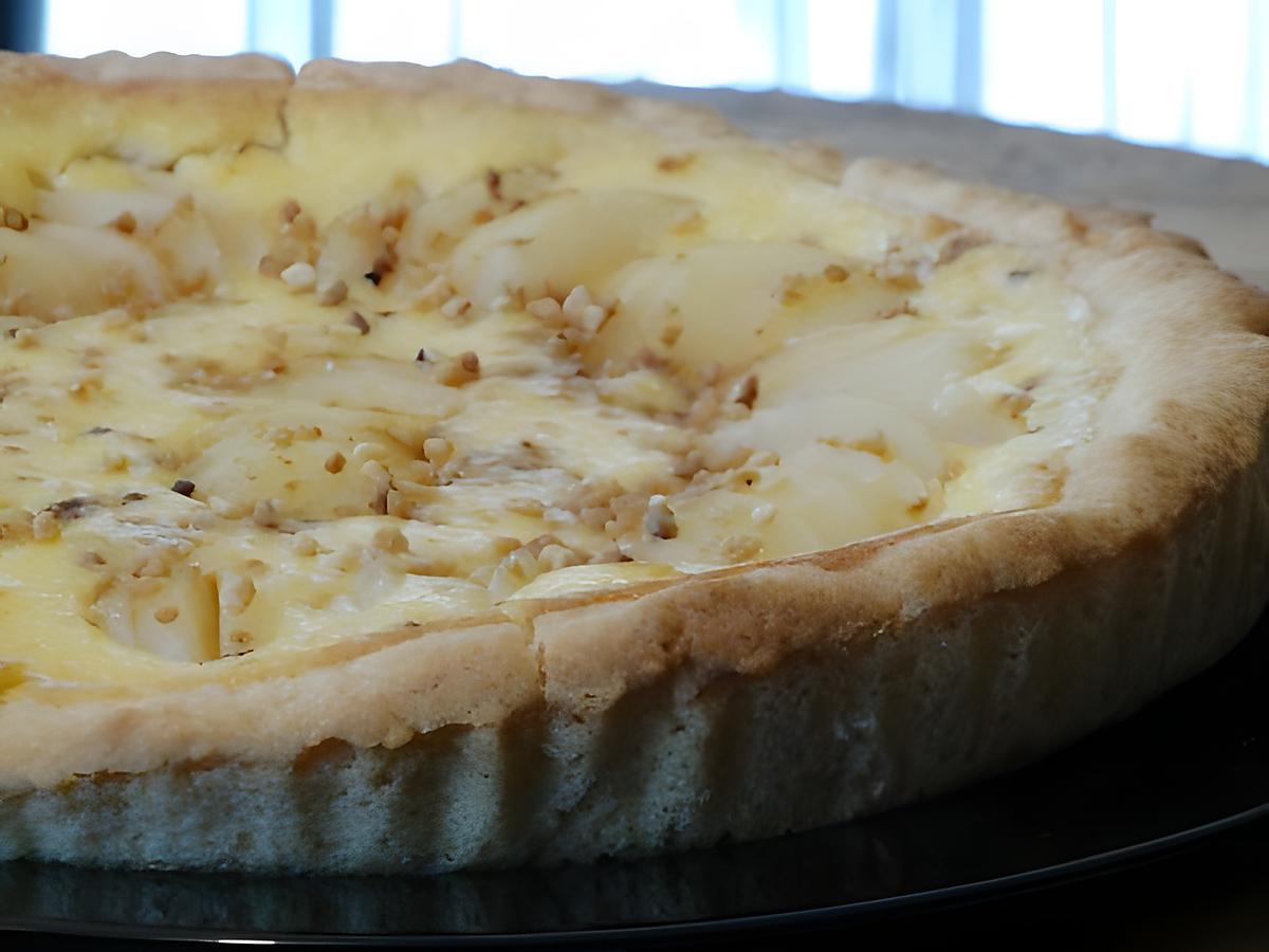 recette Tarte Poires et Mascarpone