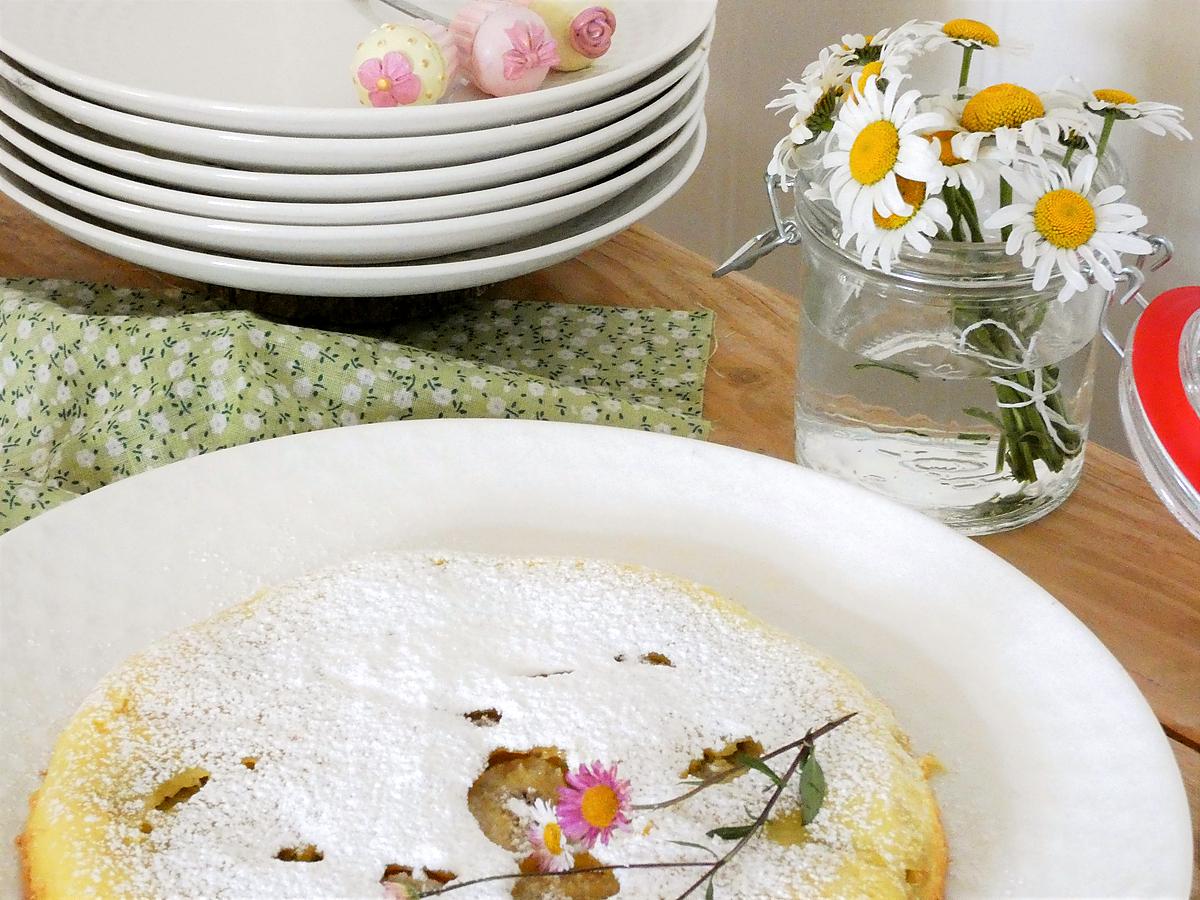 recette Clafoutis de bananes parfumé au rhum:​ ​