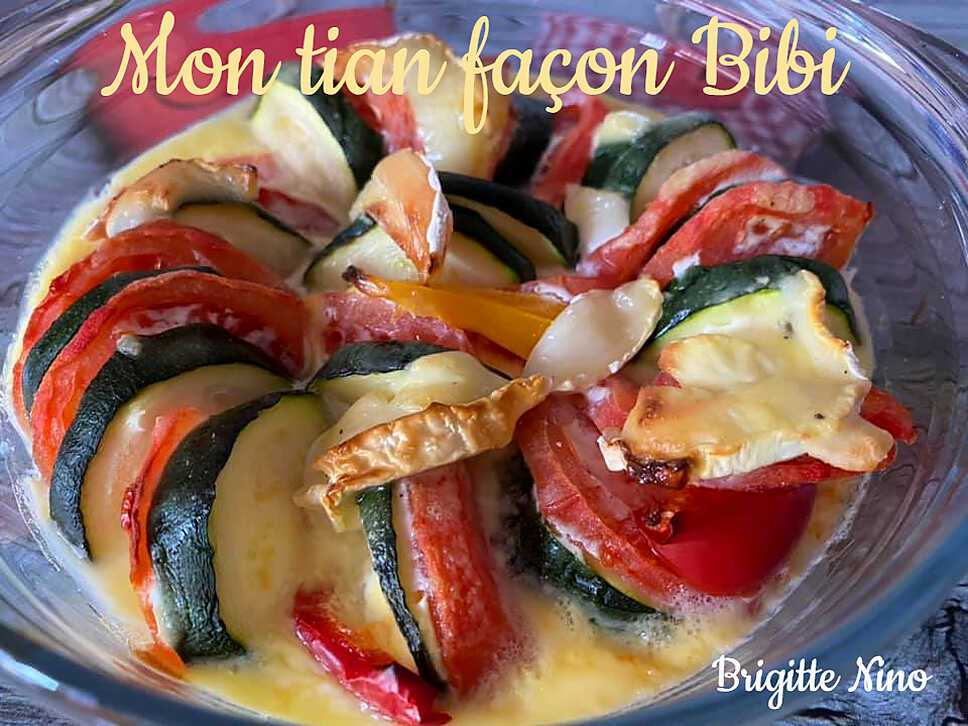recette MON TIAN FAÇON Bibi