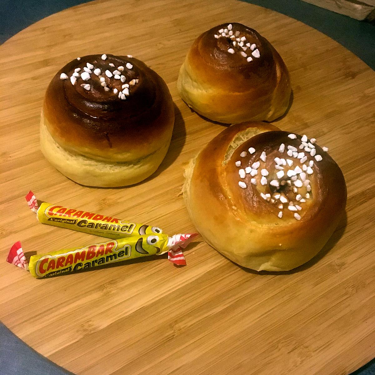 recette Roulés viennois au Carambar