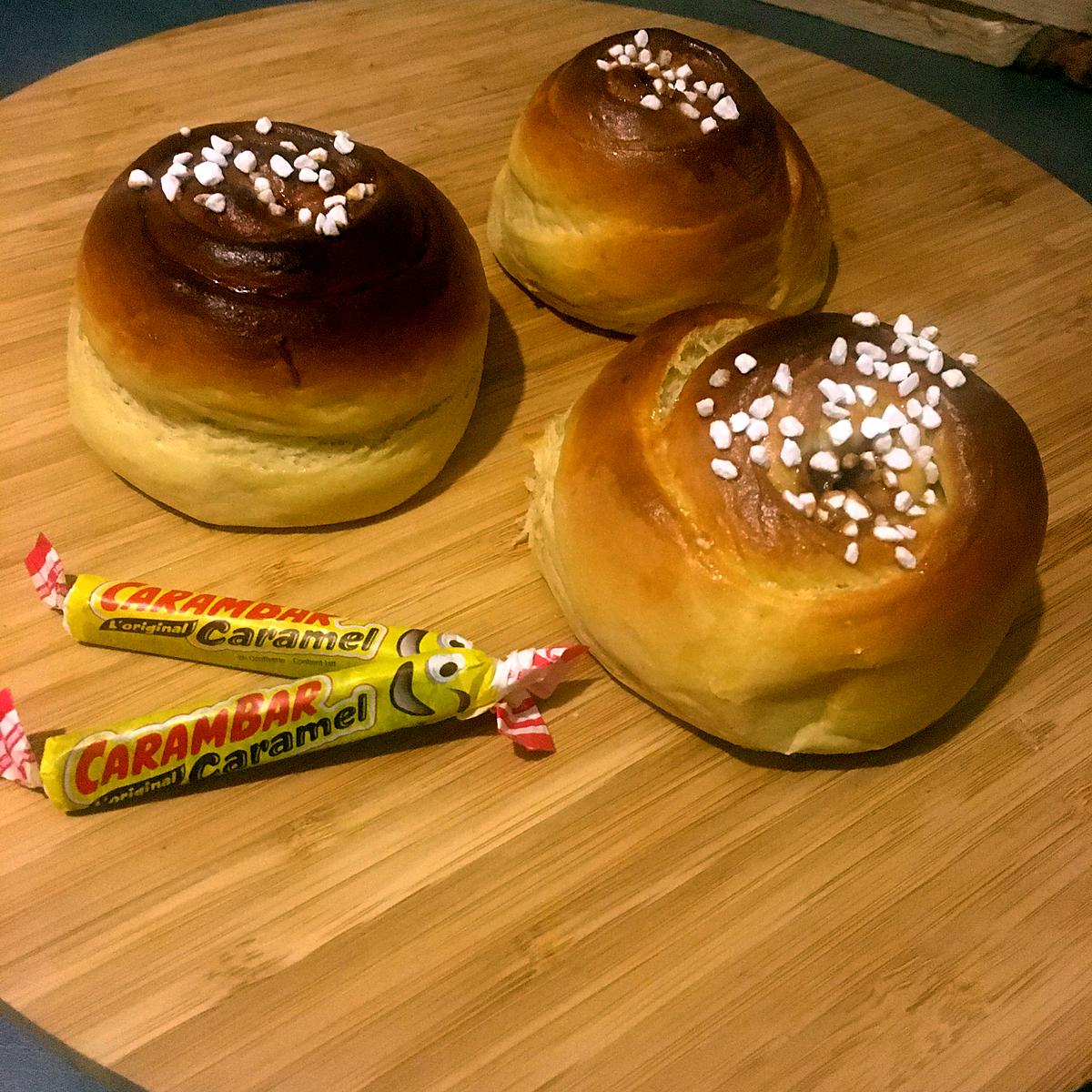 recette Roulés viennois au Carambar