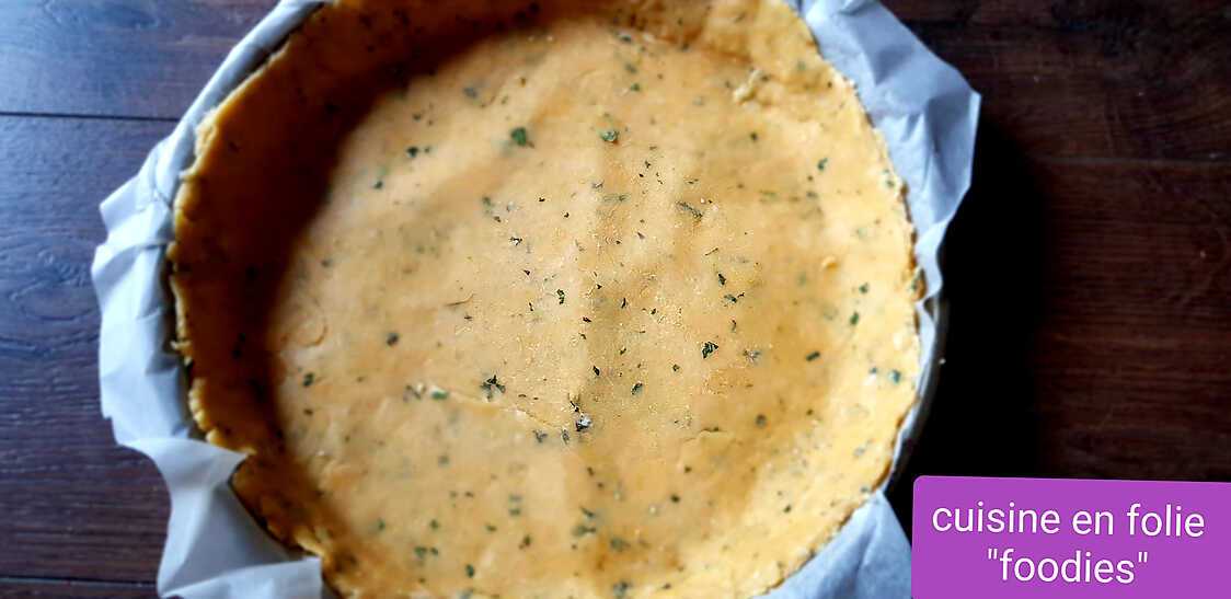 Pâte brisée aux orties beurre et huile d'olive