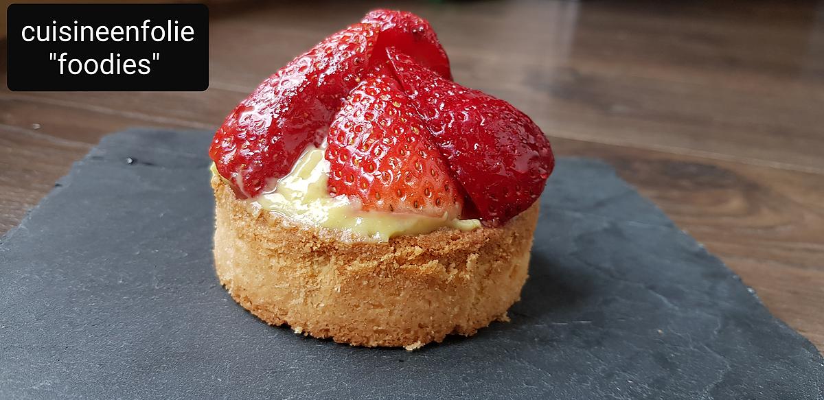 recette Tartelettes fraise pistache cardamome