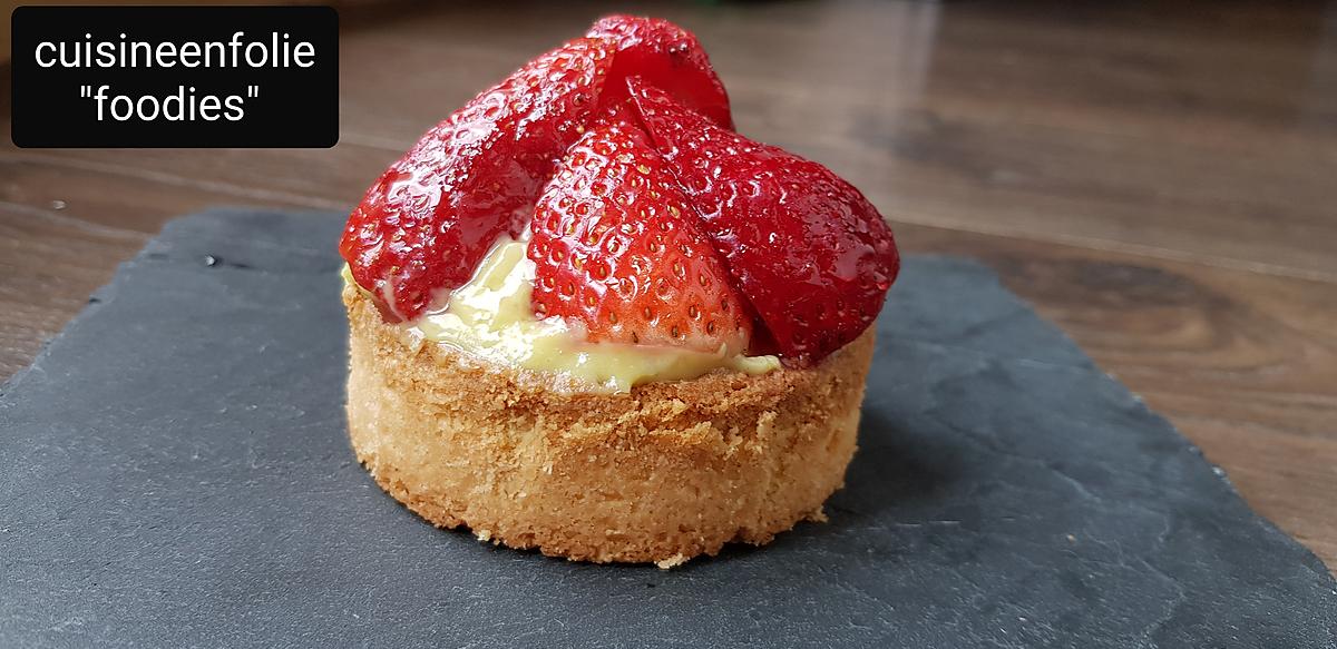 recette Tartelettes fraise pistache cardamome