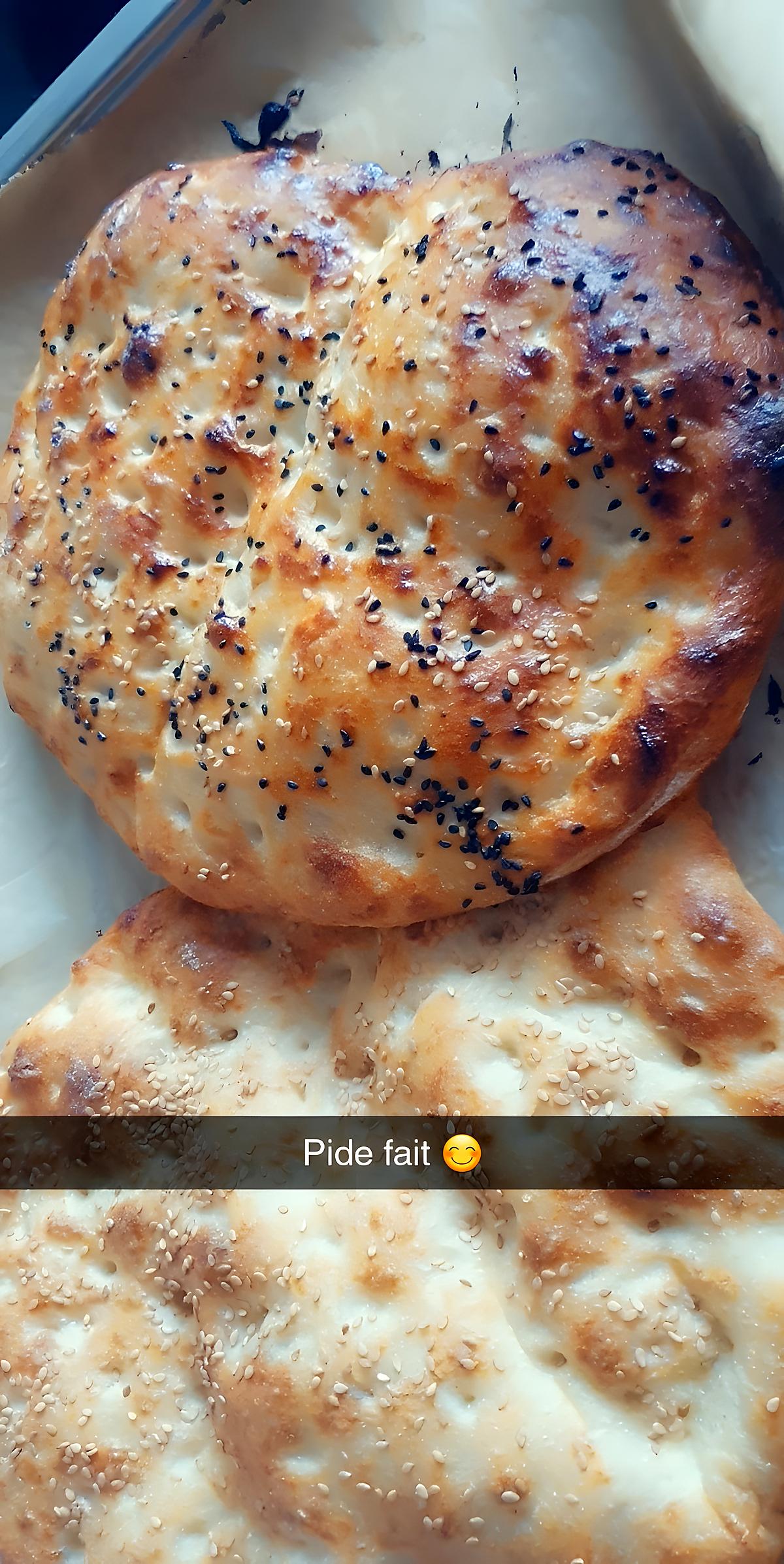 recette Pain pide