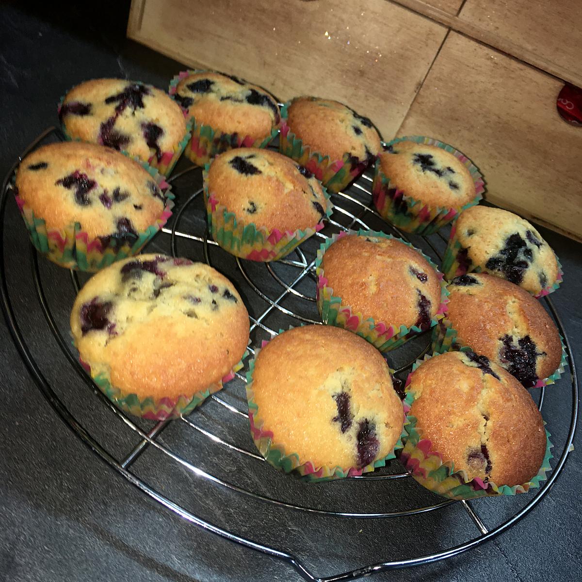 recette Muffins aux Myrtilles