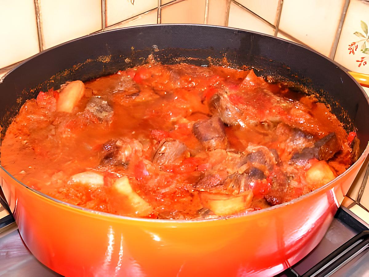 recette Boeuf au paprika