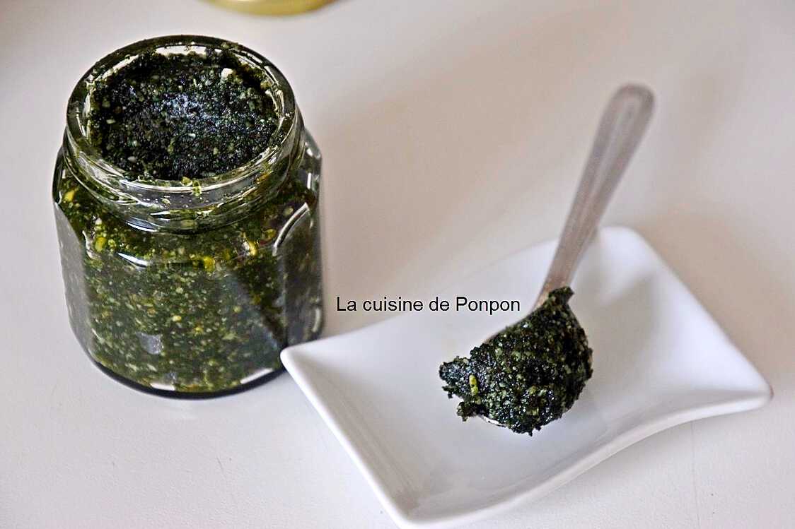 Pesto aux orties, végétarien