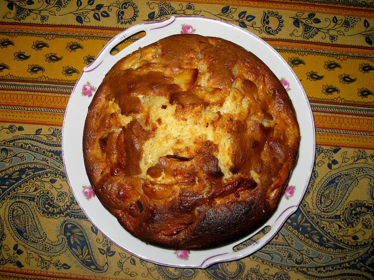 recette Gâteau aux pommes parfumé