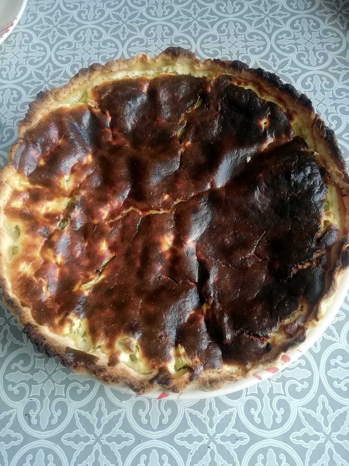 Quiche aux asperges vertes