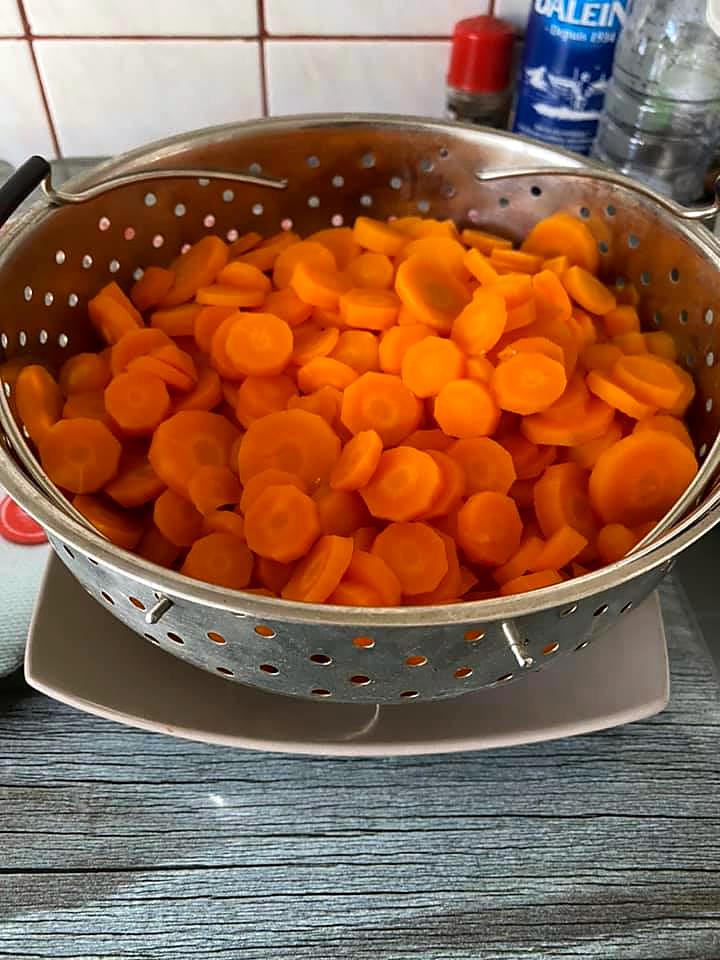 recette CAROTTES VICHY A LA CRÈME