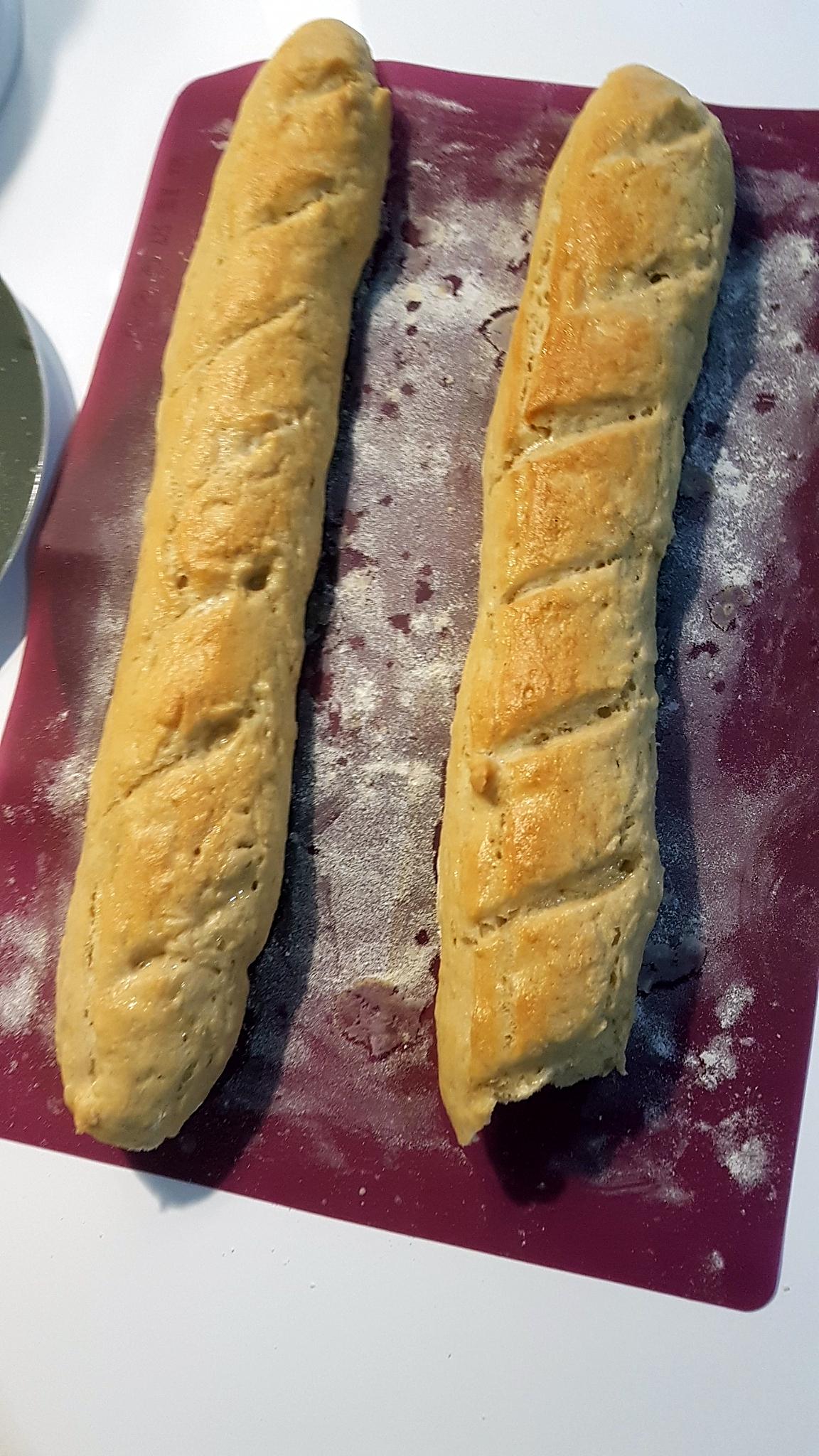 recette Baguette maison rapide