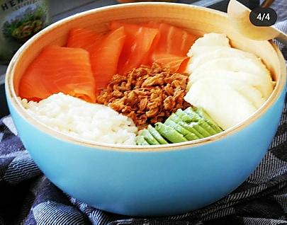 recette Poke bowl "sushi"