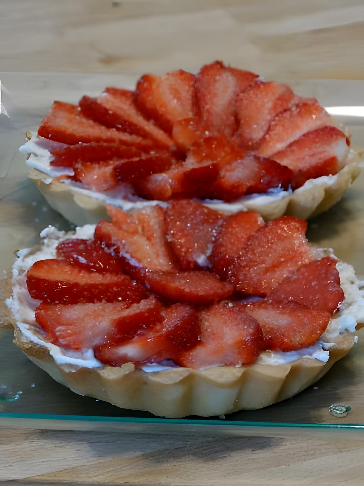 recette Tartelettes Sablées aux Fraises