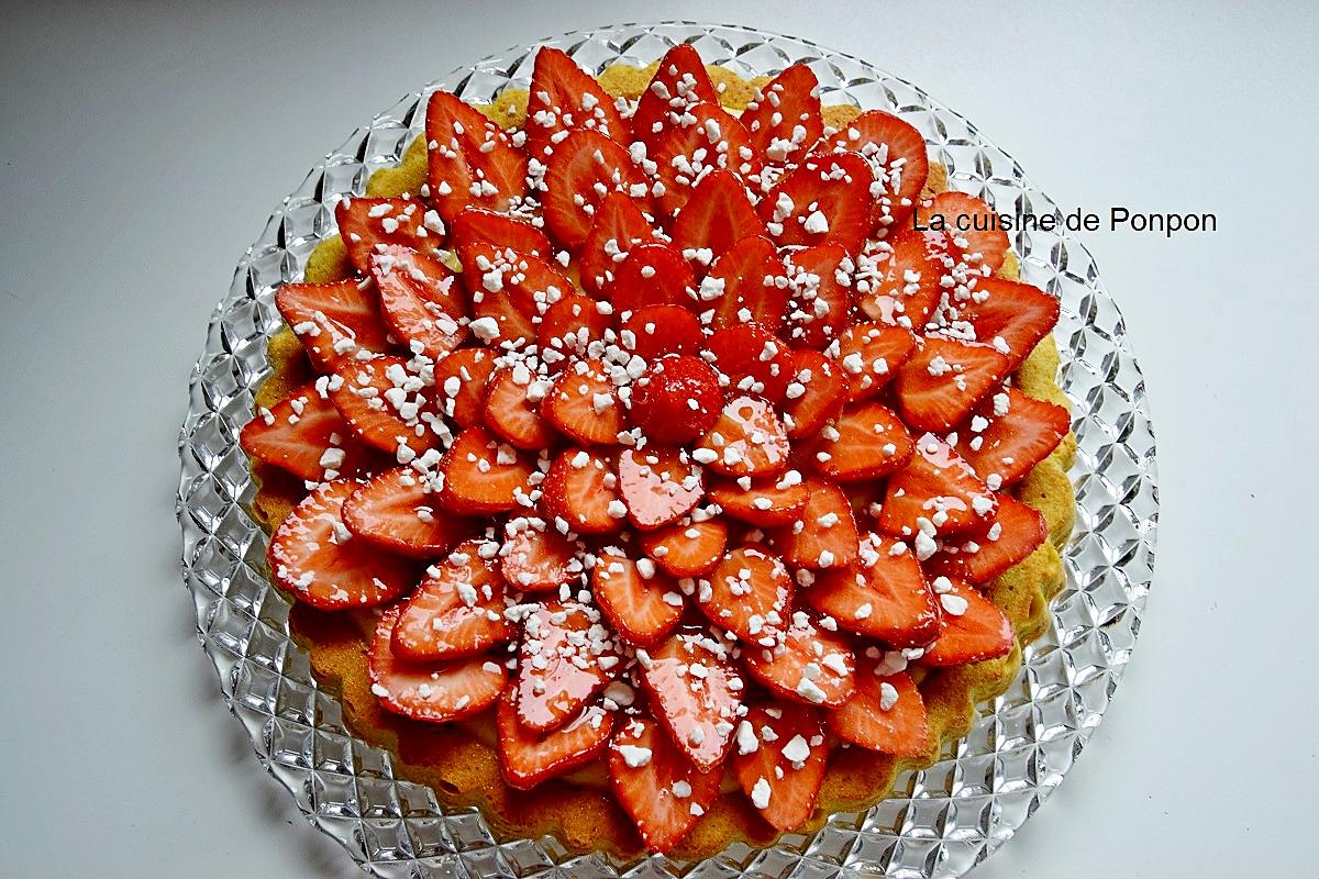 recette Tarte aux fraises très facile