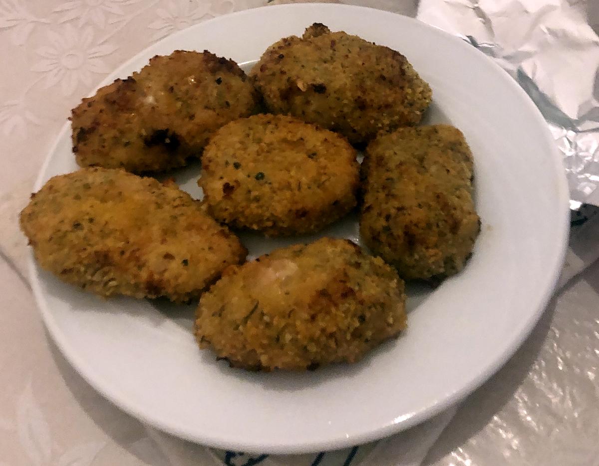 recette Nuggets cordon bleu au four