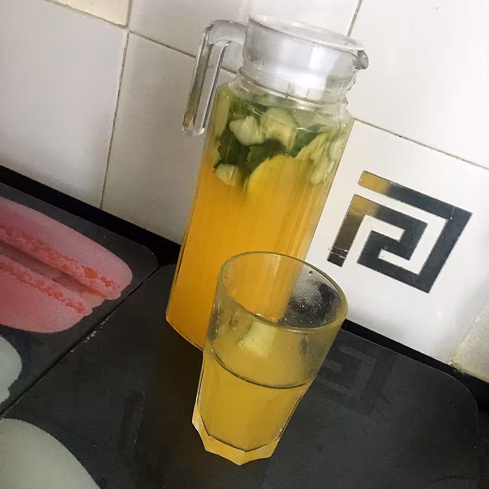 recette Orangeade au concombre