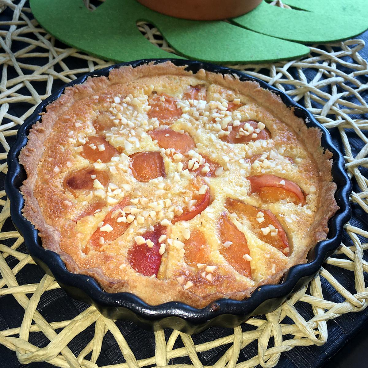 recette Tarte Amandine aux Abricots