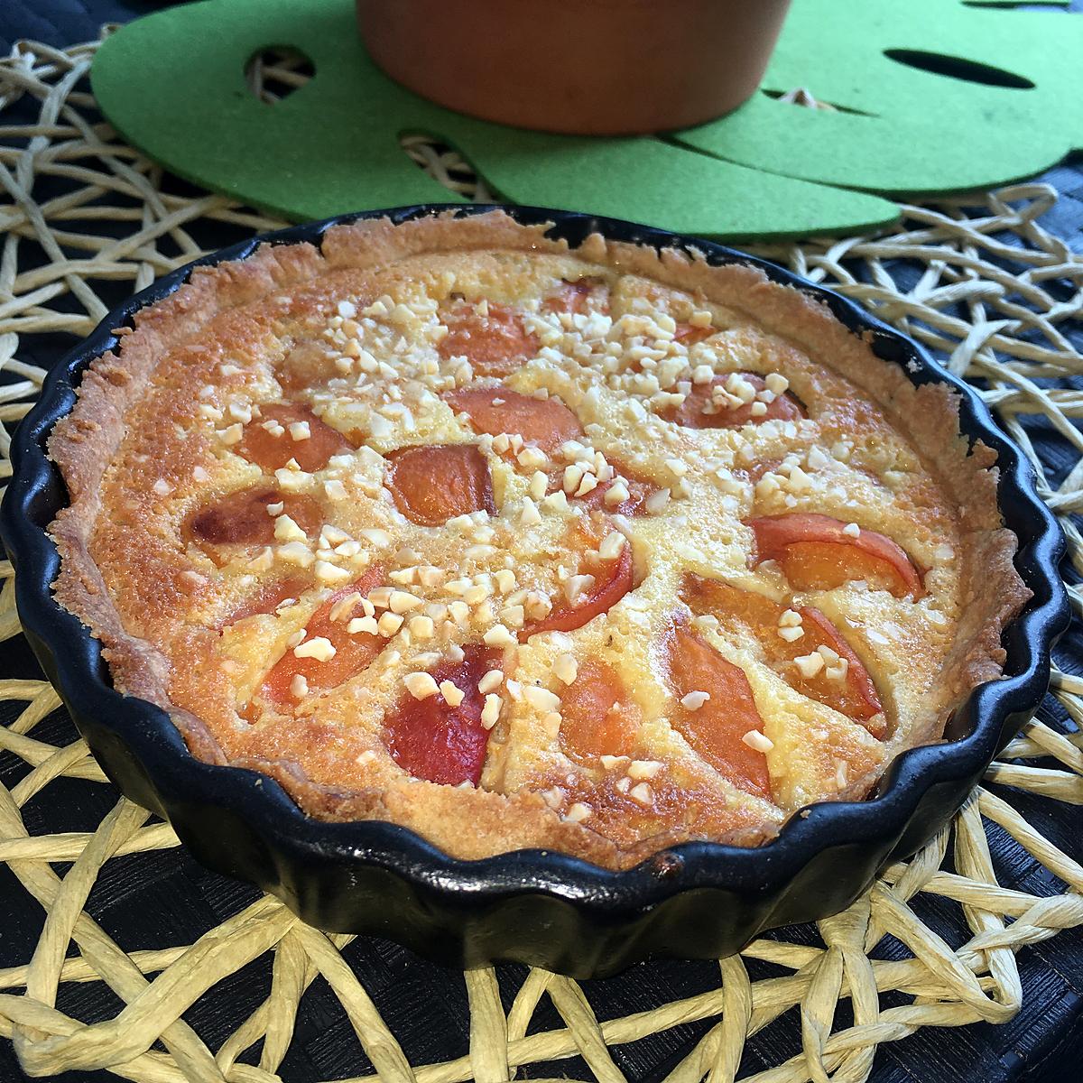 recette Tarte Amandine aux Abricots