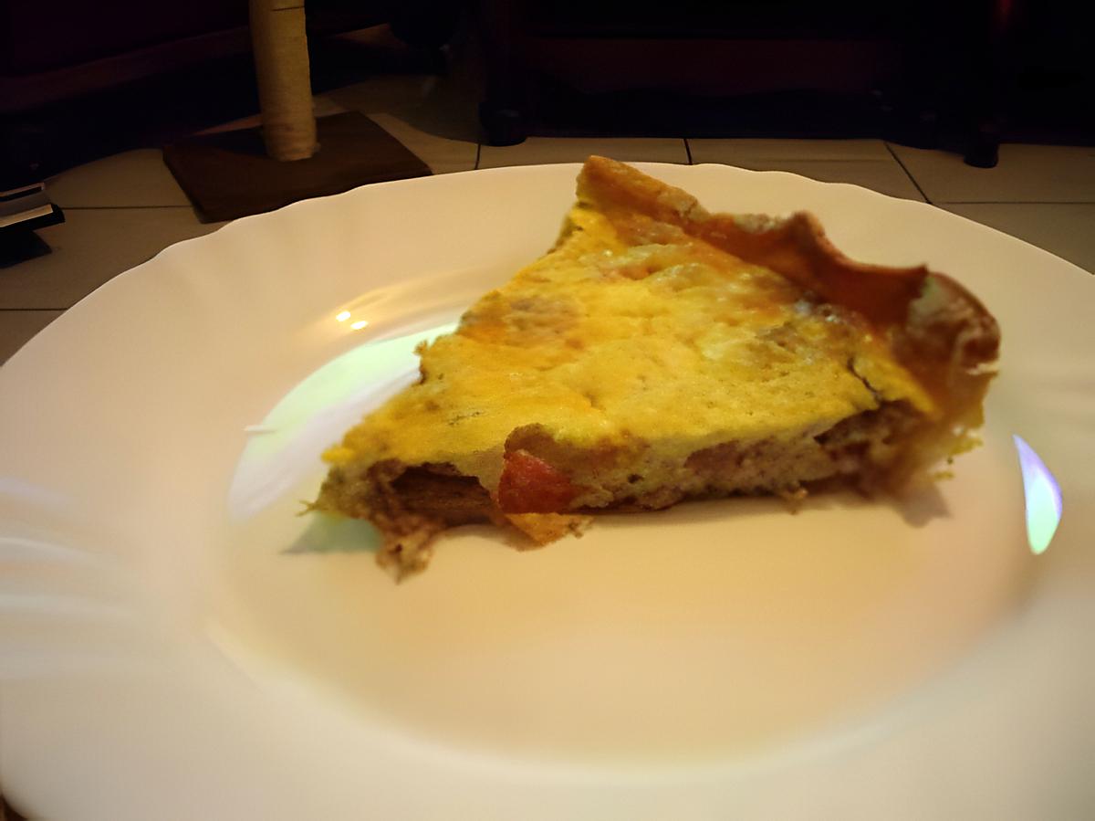 recette quiche aux thon maison