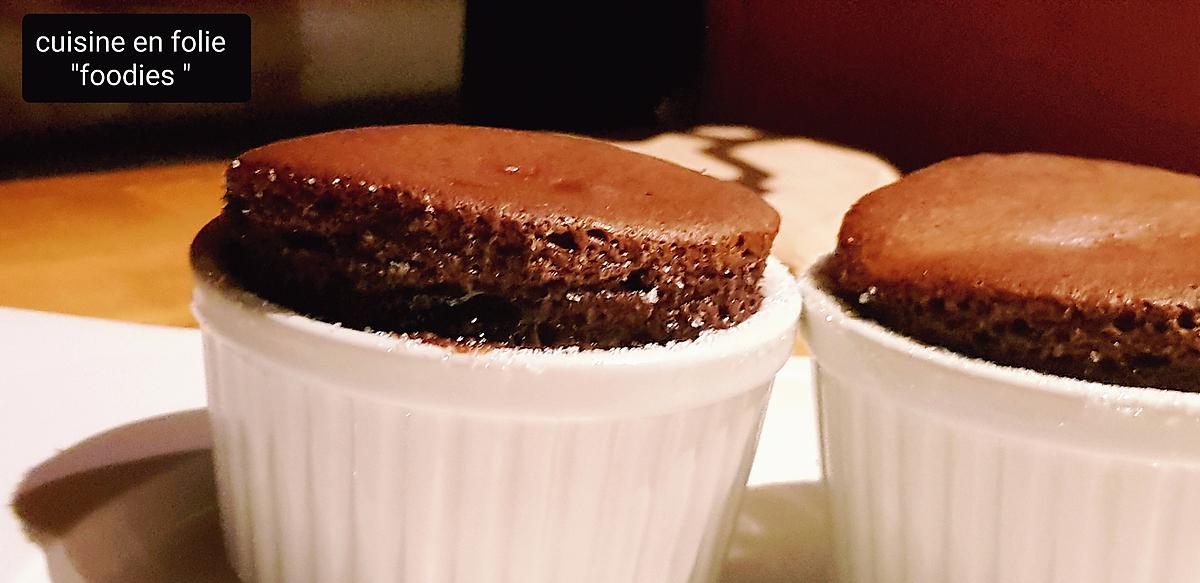 recette Soufflé poire -chocolat qui se prépare à l'avance!!!!