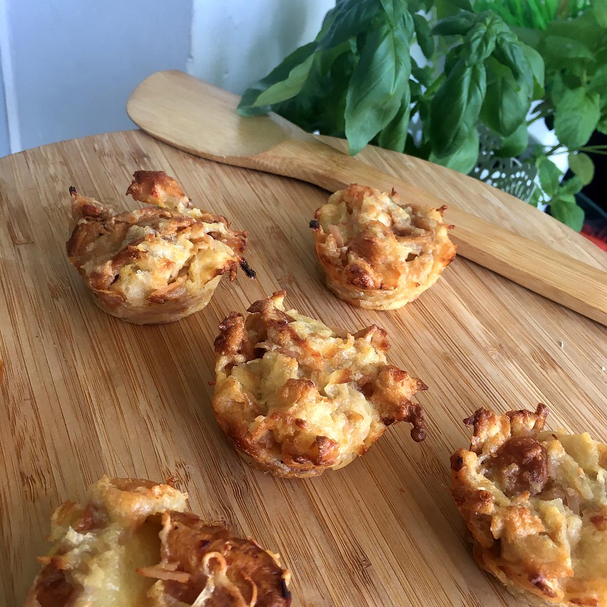 recette Muffins de croissants aux jambon fromage