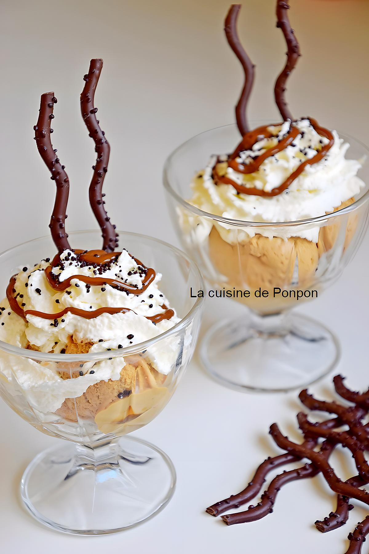 recette Glace avec seulement 2 ingrédients et sans sorbetière, super facile et super bon!