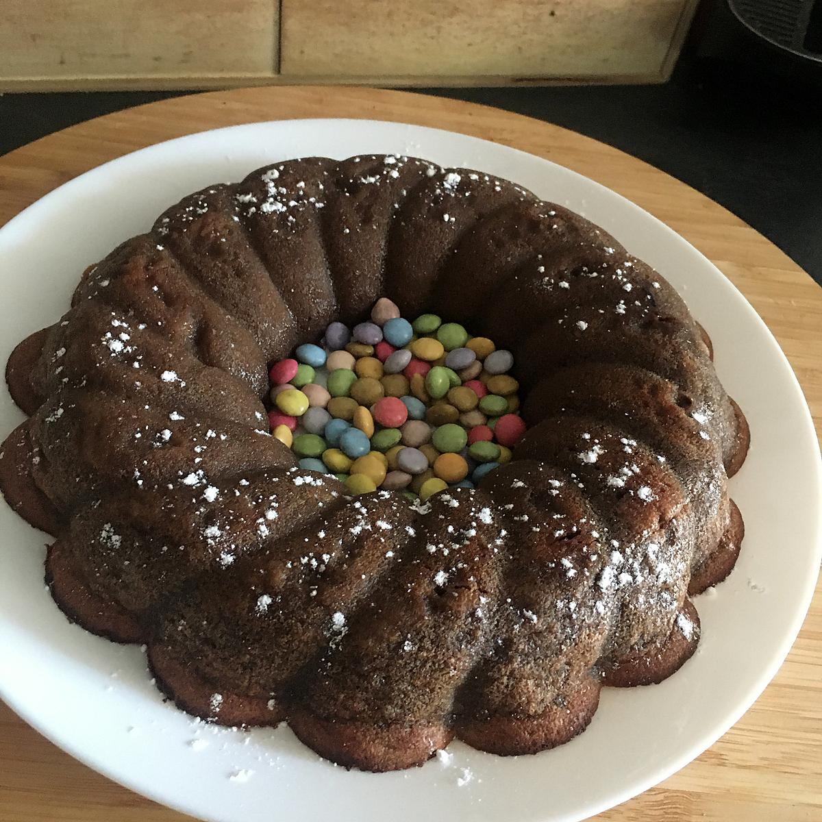 recette Gâteau au chocolat et la compote de pomme