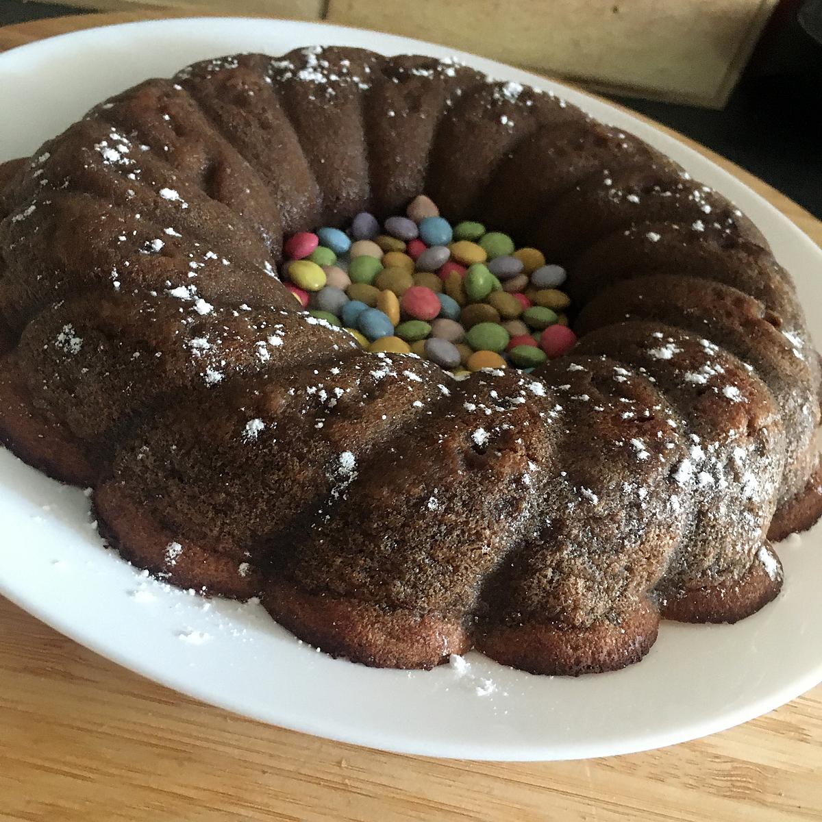 recette Gâteau au chocolat et la compote de pomme