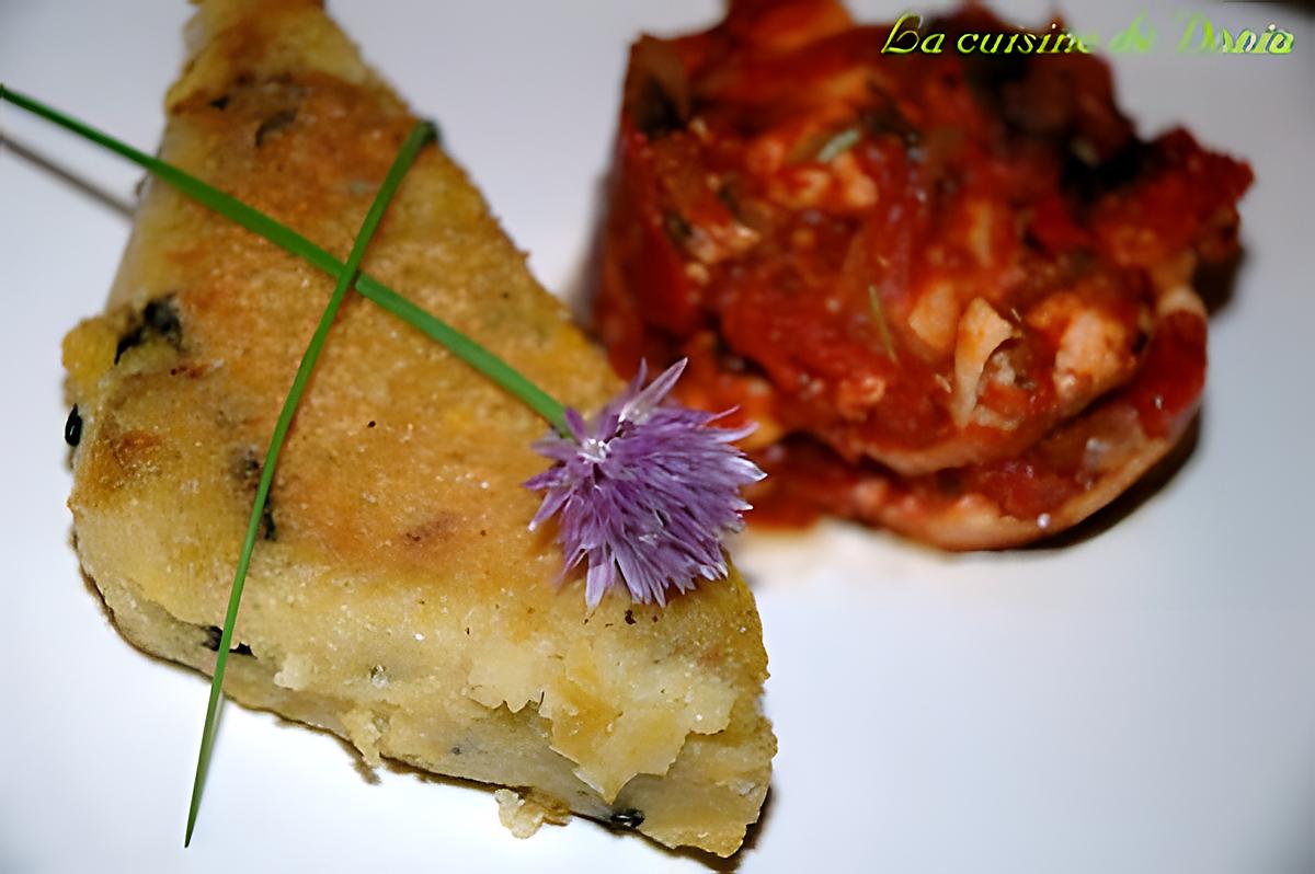 recette Polenta aux trompettes de la mort