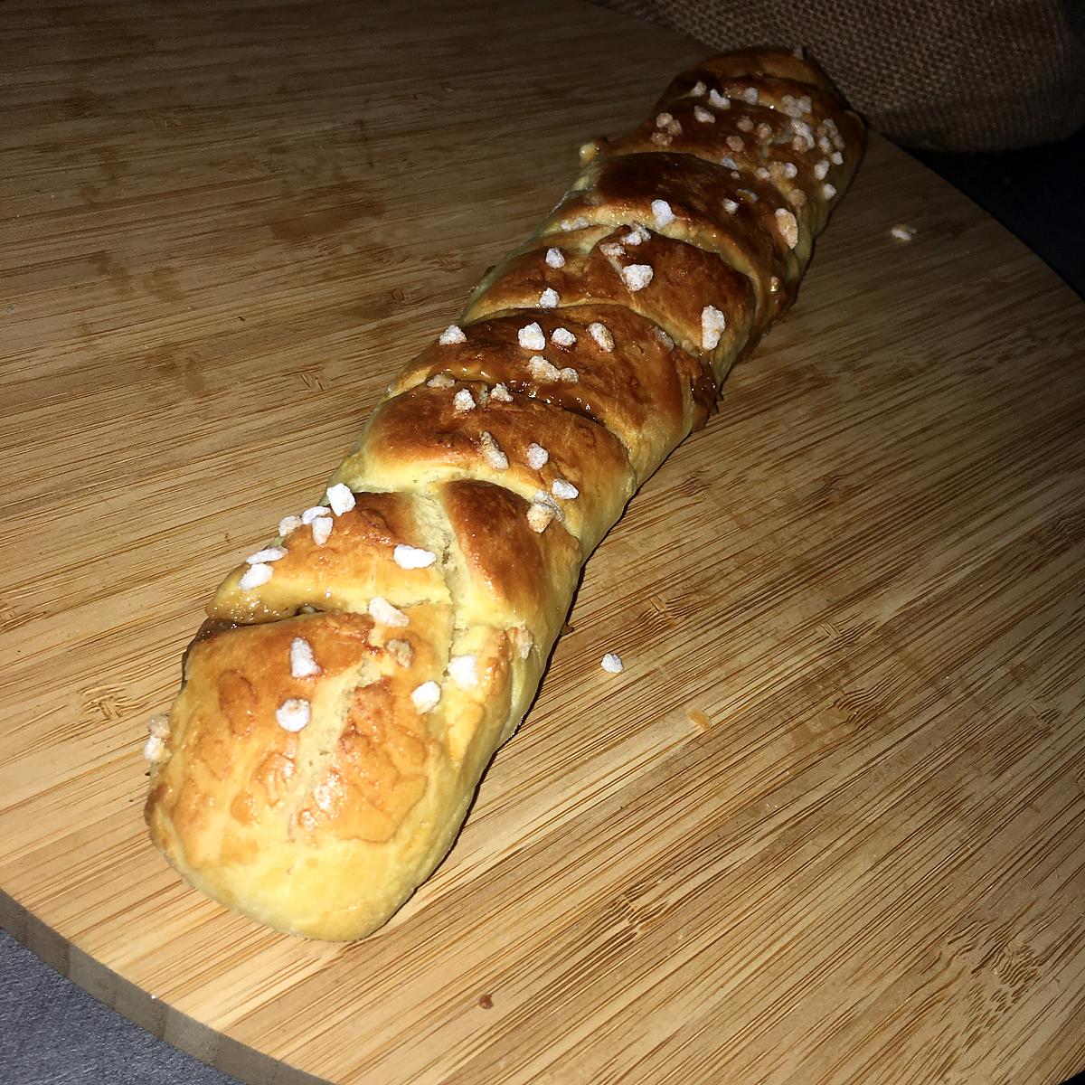 recette Pain viennois au pépites de caramel