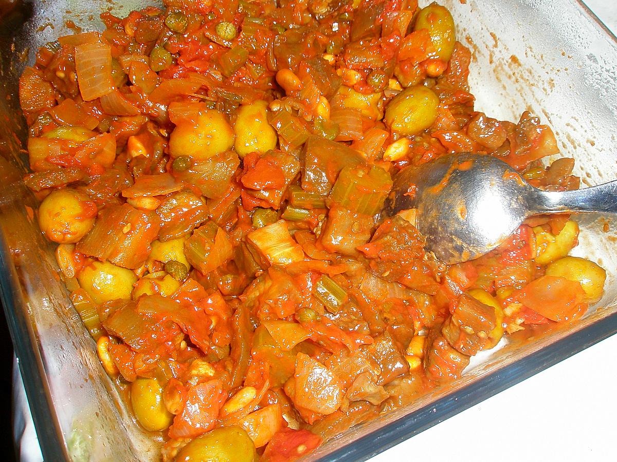 recette Caponata à la tomate