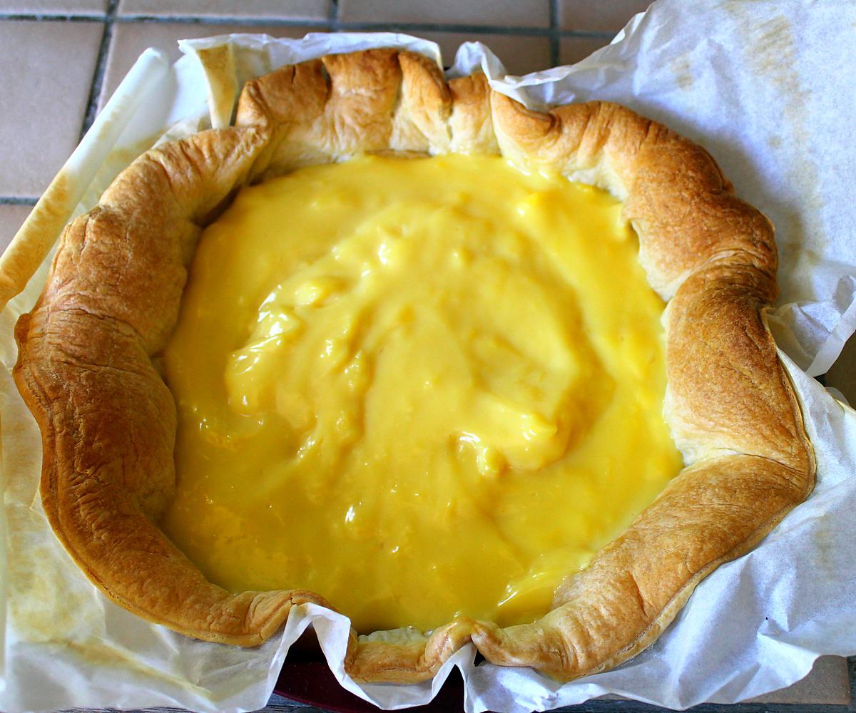 recette Tarte au flan ultra rapide et facile