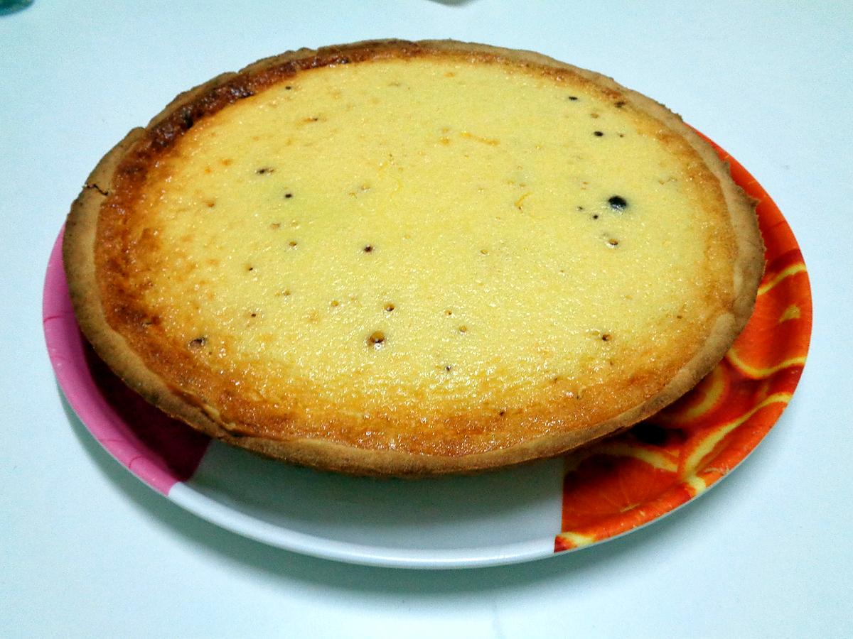 recette Tarte chocolat-orange au mascarpone