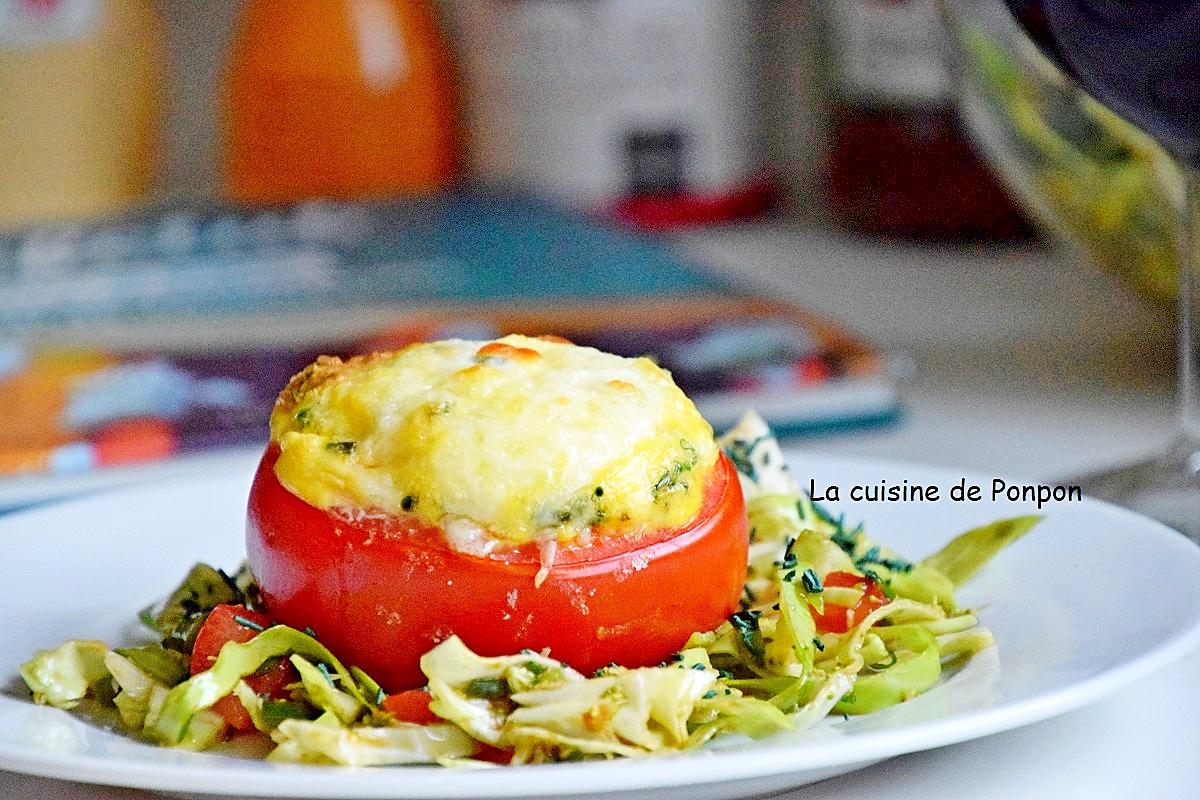 recette Tomate farcie de chef club, végétarien