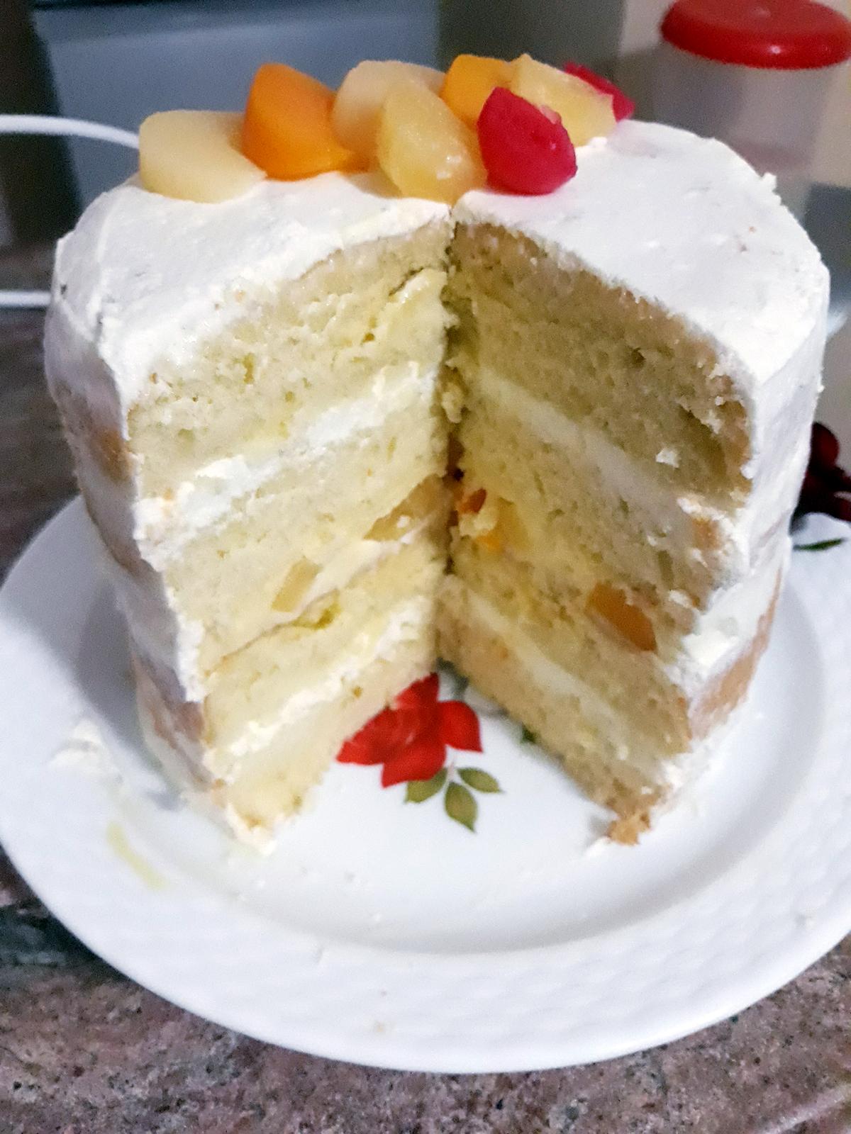 recette Naked cake aux fruits