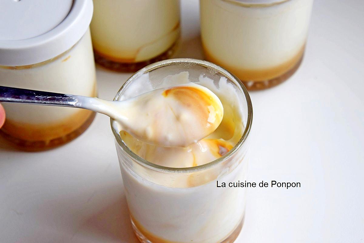 recette Yaourt maison à la confiture de lait