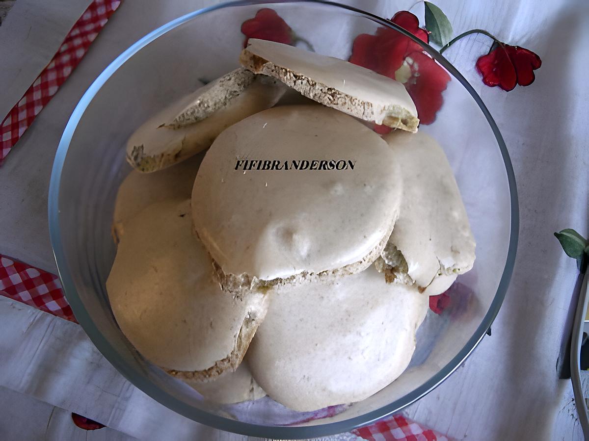 recette Meringues aux pistaches