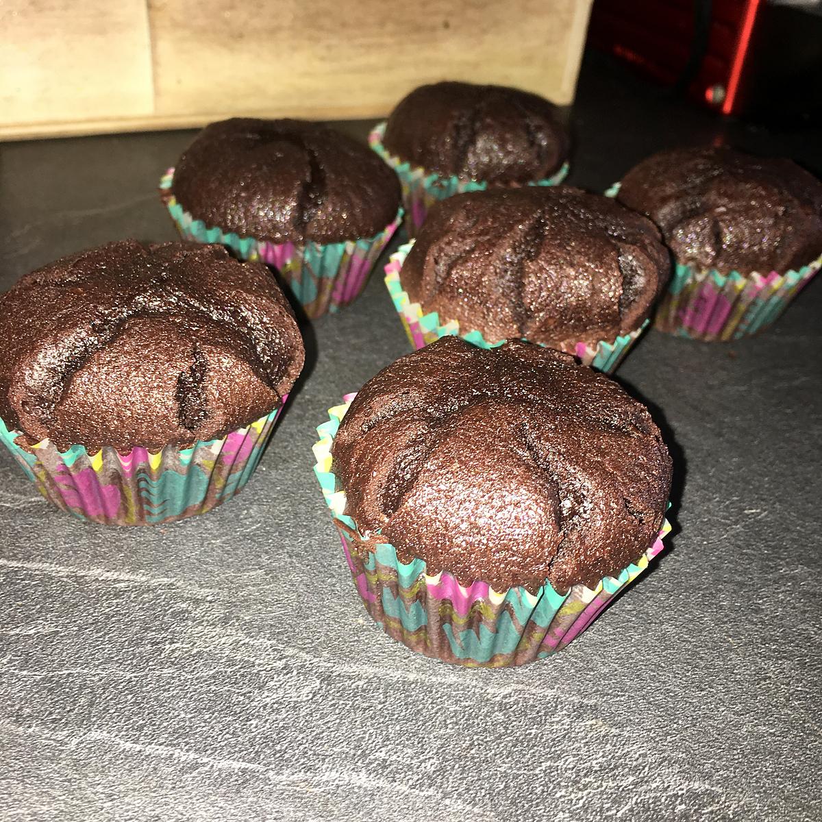 recette Muffins Cupcakes au cacao