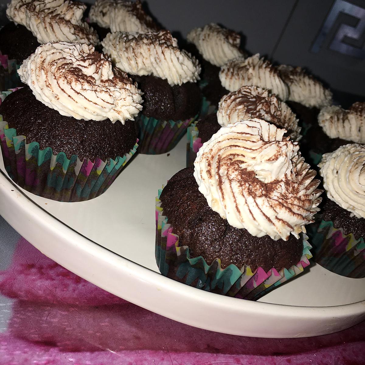 recette Muffins Cupcakes au cacao
