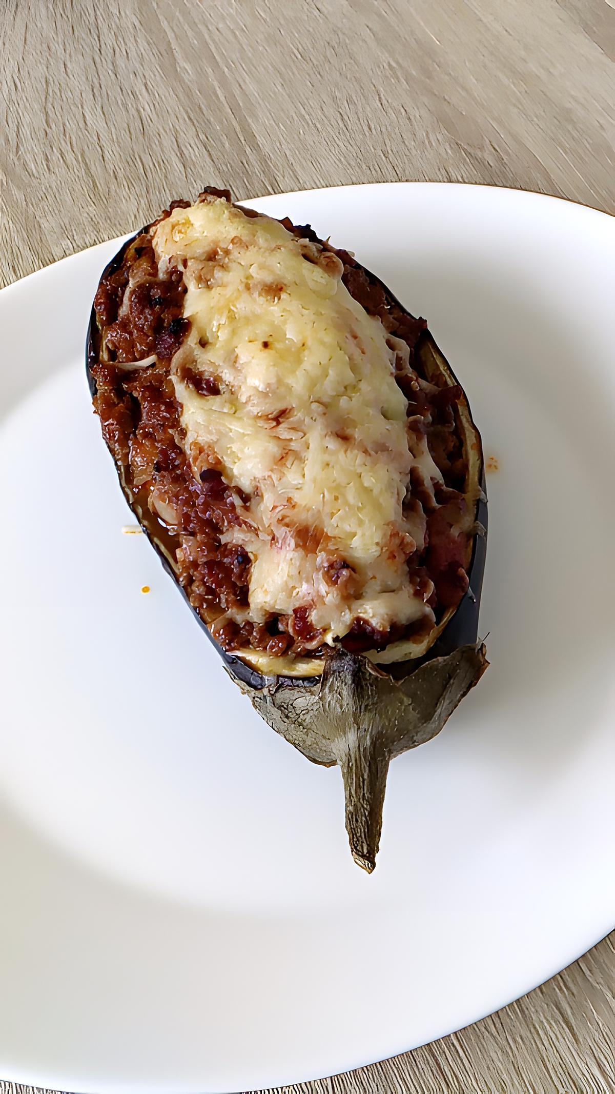 recette aubergine gratinée