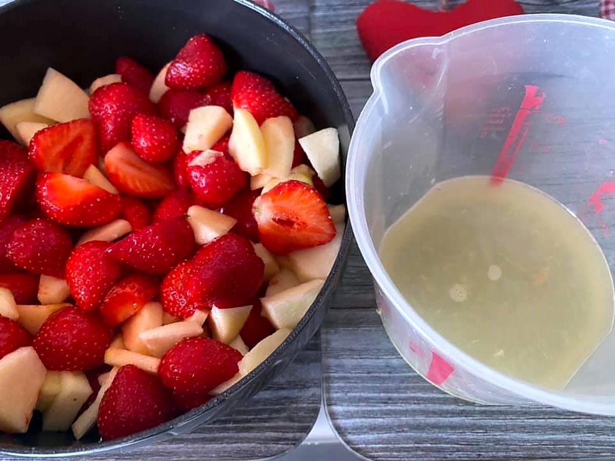 recette CONFITURE FRAISE SANS SUCRE